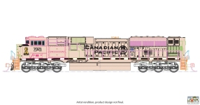 KATO K176-8542 - N - Diesellok EMD D-Day, CP, Ep. VI